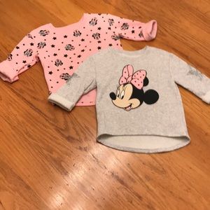 Set/ Old Navy 4T Minnie Mouse High Low Sweatshirts